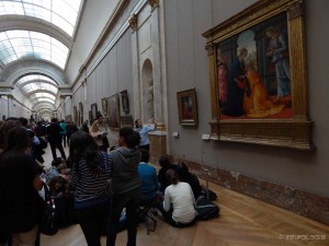 Louvre, razgovor o slikama i umjetnosti