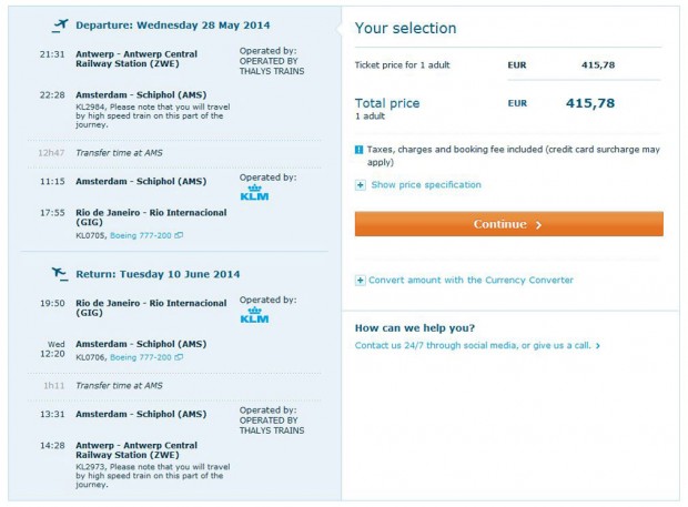 Primjer Antwerpen Central Railway Station za Rio de Janiero