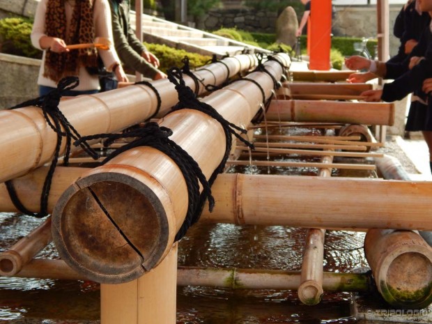 Fushimi-Inari-Taisha hram, pranje ruku je obavezno prije ulaska