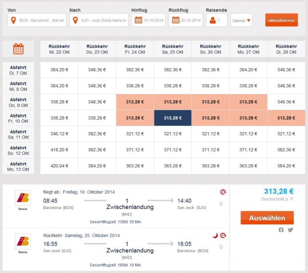 Barcelona >> San Jose >> Barcelona