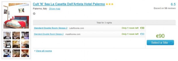 Palermo, Cult 'N' Sea La Casetta Dell'Artista Hotel Palermo***