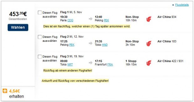 Pariz >> Peking >> Tokio >> Frankfurt