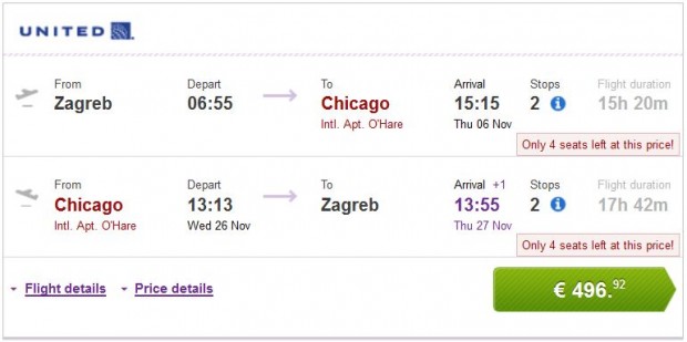 Zagreb >> Chicago >> Zagreb