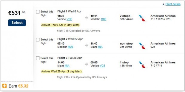 Venecija >> Medelin >> Miami >> Venecija