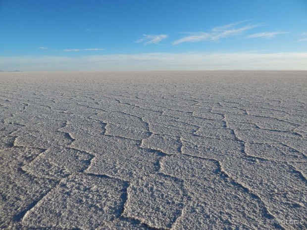 Salar de Uyuni - nepregledna bjelina soli