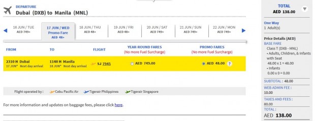 Dubai >> Manila