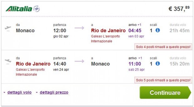 Minhen >> Rio de Janeiro ili Sao Paulo >> Minhen