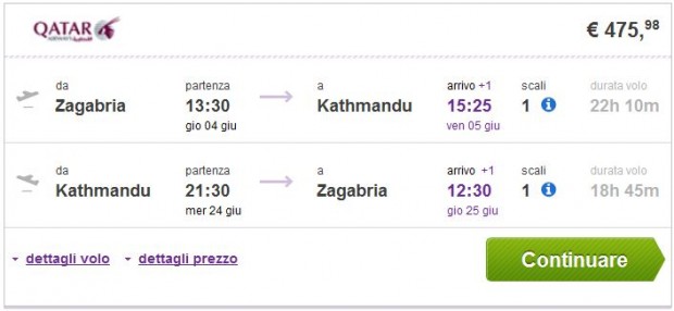 Zagreb >> Kathmandu >> Zagreb