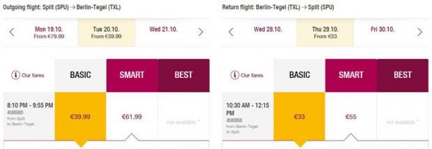 Split >> Berlin >> Split