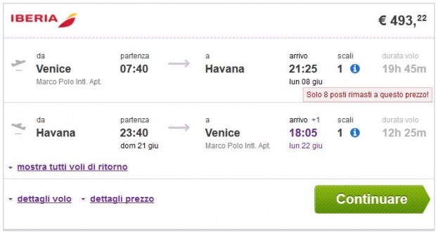 Venecija >> Havana >> Venecija