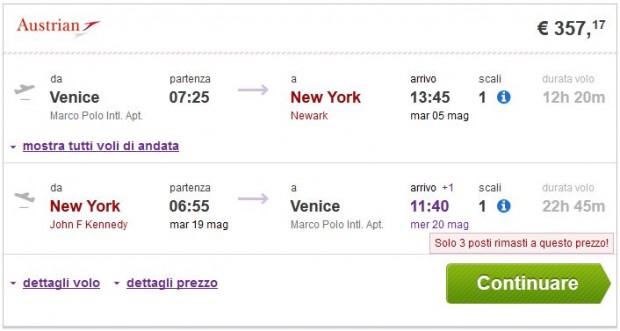 Venecija >> New York >> Venecija