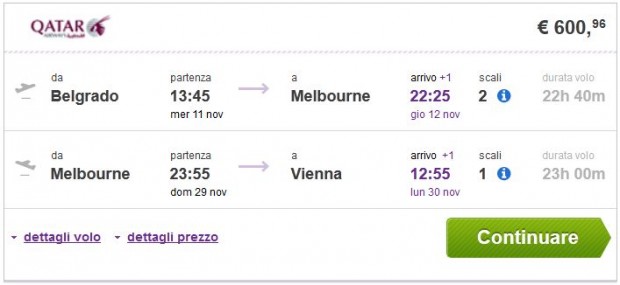 Beograd >> Melbourne >> Beč