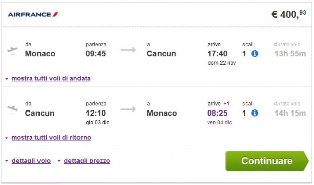 Minhen >> Cancun >> Minhen