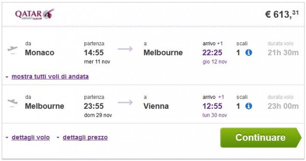 Minhen >> Melbourne >> Beč