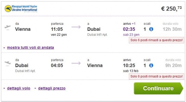 Beč >> Dubai >> Beč