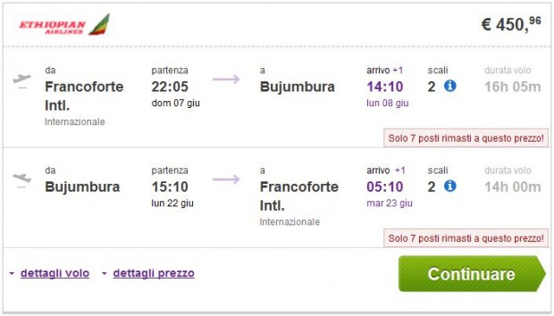 Frankfurt >> Bujumbura >> Frankfurt