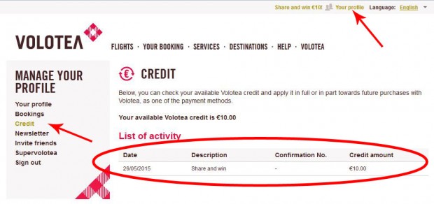 Provjerite stanje kredita na vašem računu