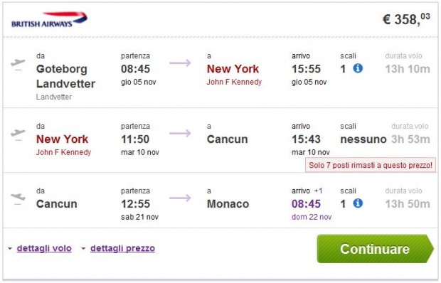 Goteborg, Oslo >> New York >> Cancun >> Minhen