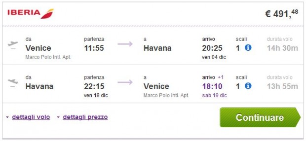 Venecija >> Havana >> Venecija