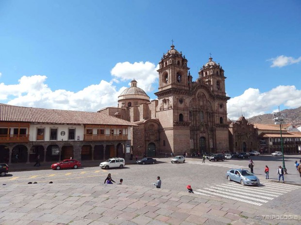 La Compania, crkva izgrađena na temeljima palače Huayna Capaca