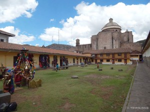 U dvorištu samostana Santa Cataline