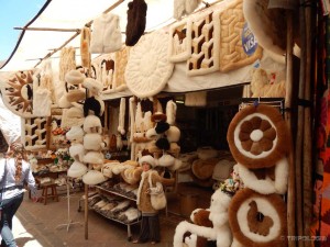 Proizvodi od alpake na nedjeljnom sajmu