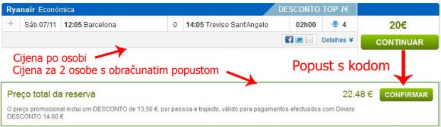 Barcelona >> Venecija, na rumbo.pt stranicama