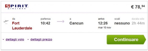 Fort Lauderdale >> Cancun
