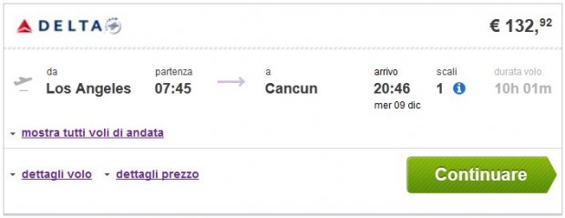 Los Angeles >> Cancun