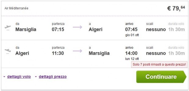 Marseille >> Alžir >> Marseille