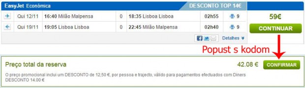 Milano >> Lisabon >> Milano, na rumbo.pt stranicama