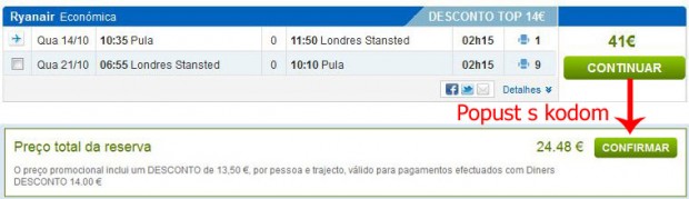 Pula >> London >> Pula