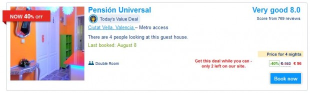 Valencia, Pensión Universal