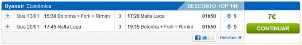 Bolonja >> Malta >> Bolonja