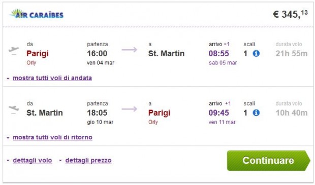 Pariz >> St. Martin >> Pariz