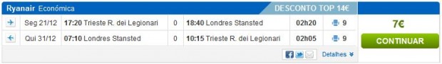 Trst >> London >> Trst
