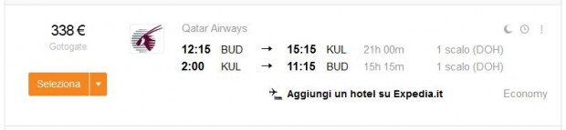 Budimpešta >> Kuala Lumpur >> Budimpešta