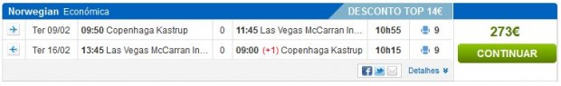 Kopenhagen >> Las Vegas >> Kopenhagen, na rumbo.pt stranicama