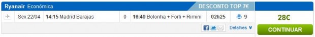 Madrid >> Bolonja
