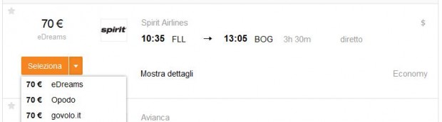 Fort Lauderdale >> Bogota