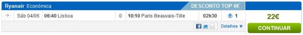 Lisabon >> Pariz