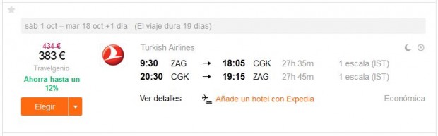 Zagreb >> Jakarta >> Zagreb