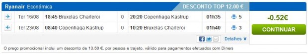 Brisel >> Kopenhagen >> Brisel