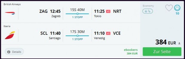 Zagreb >> Tokio + Santiago de Chile >> Venecija