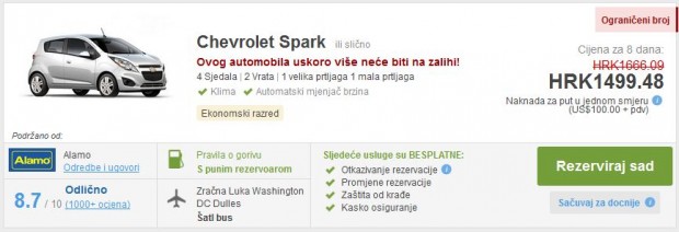 Washington >> New York, 8 dana najma