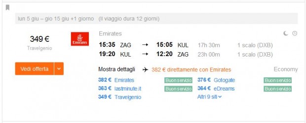 Zagreb >> Kuala Lumpur >> Zagreb