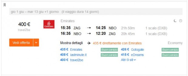 Zagreb >> Nairobi >> Zagreb