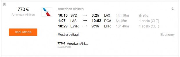 Sydney >> Los Angeles + Las Vegas >> Washington DC + New York >> London