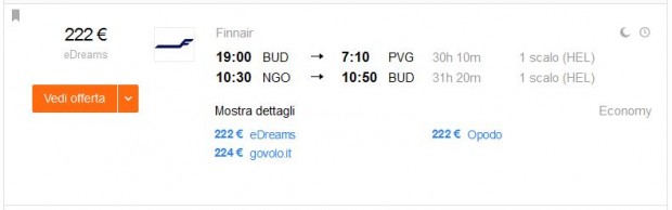 Budimpešta >> Shanghai + Nagoya >> Budimpešta