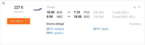 Budimpešta >> Shanghai + Tokio >> Budimpešta